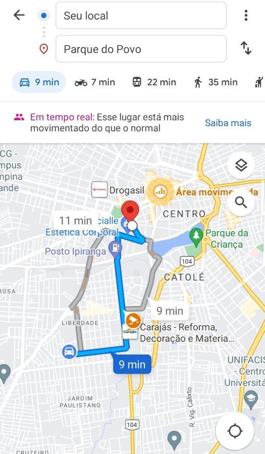 Apt 2 Km De Distancia Do Parque Do Povo Para O Maior Sao Joao Do Mundo كامبينا غراندي المظهر الخارجي الصورة